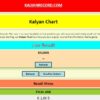 kalyan chart